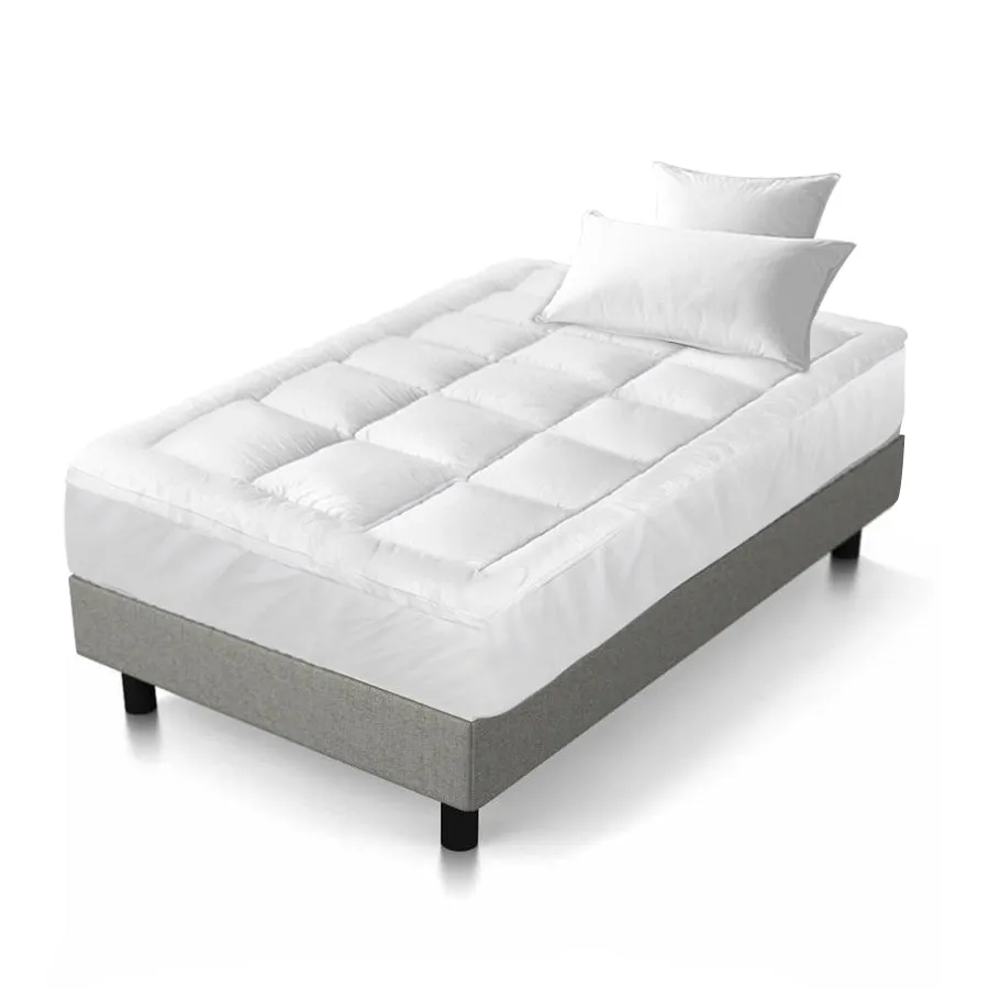 Anti-Allergy Bamboo Mattress Topper, Single | Giselle Bedding