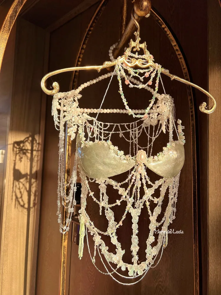 Aphrodite Garland Resin Porcelain Mermaid Corset Bra Top Cosplay Costume Patent-Protected