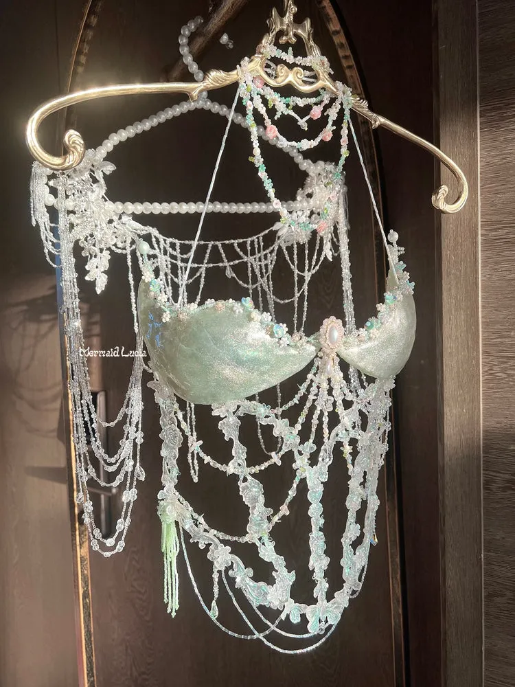 Aphrodite Garland Resin Porcelain Mermaid Corset Bra Top Cosplay Costume Patent-Protected