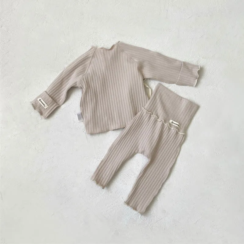 Baby 2-Piece Kimono Pajamas Soft Set