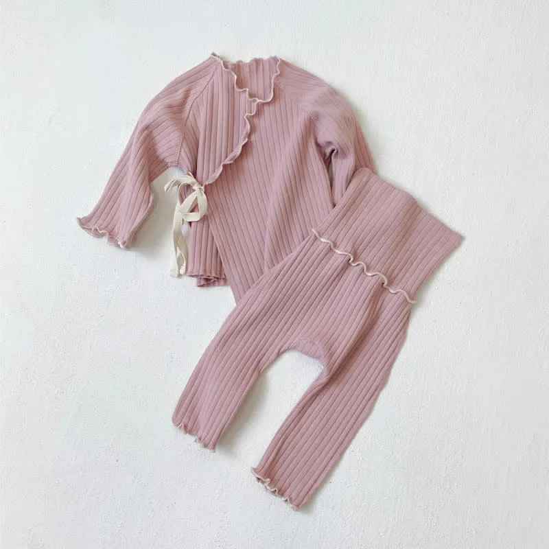 Baby 2-Piece Kimono Pajamas Soft Set