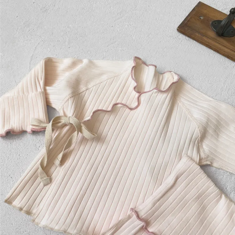 Baby 2-Piece Kimono Pajamas Soft Set