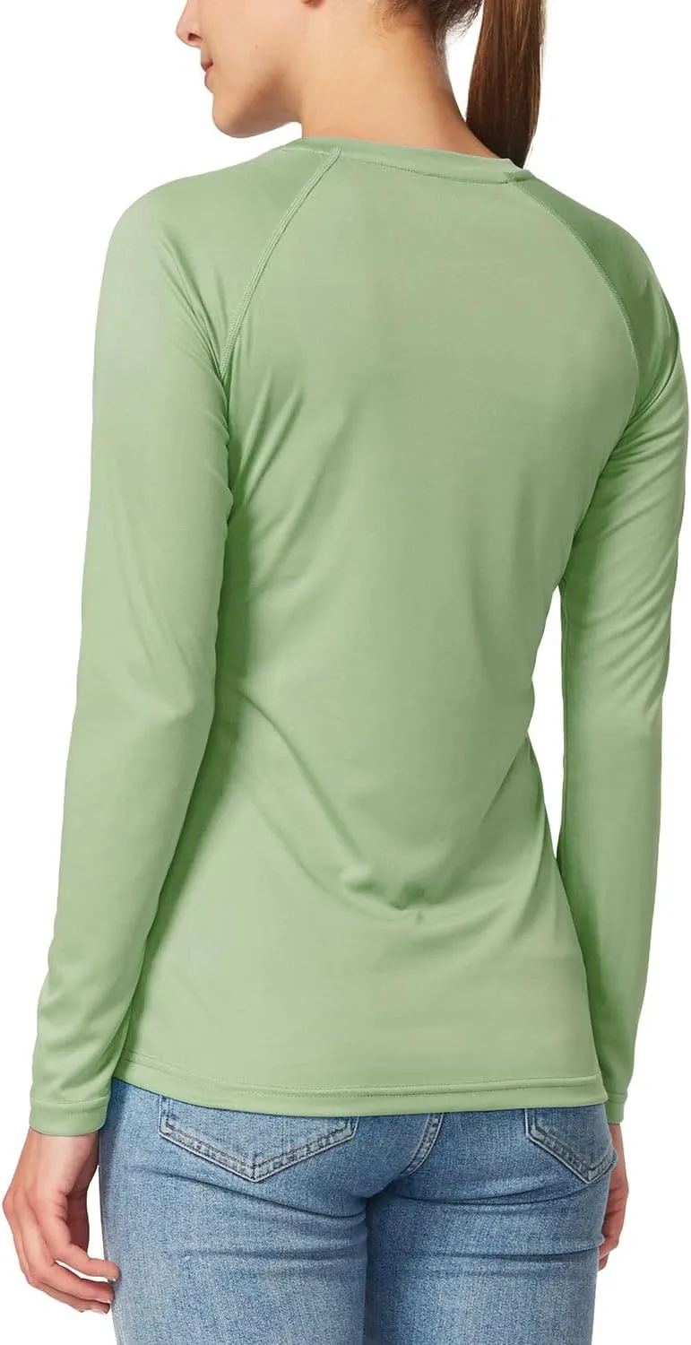 baleaf Women's UPF 50  Sun Shirts Long Sleeve UV Protection Rash Guard Lightweight Quick Dry SPF Hiking Tops Outdoor