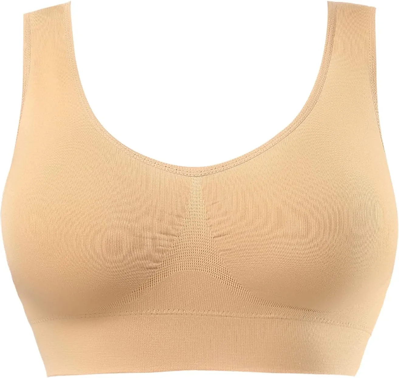 BESTENA Sports Bras for Women, Seamless Comfortable Yoga Bra with Removable Pads