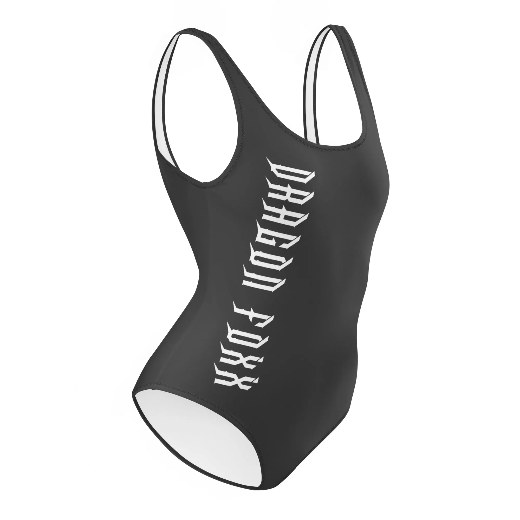 Black One-Piece Swimsuit
