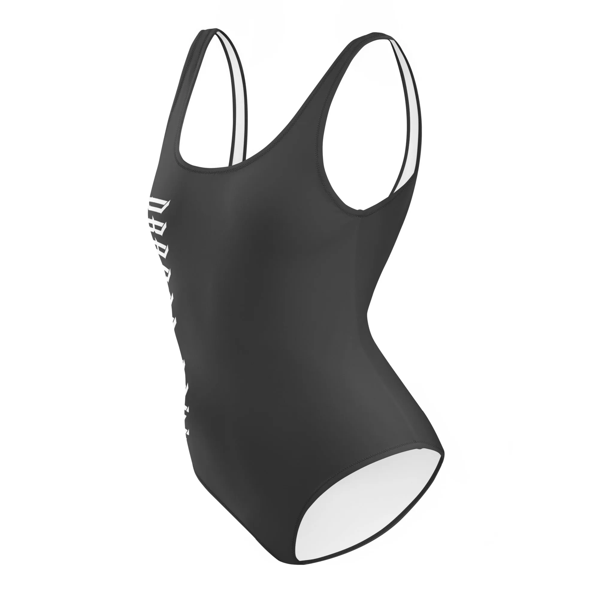 Black One-Piece Swimsuit