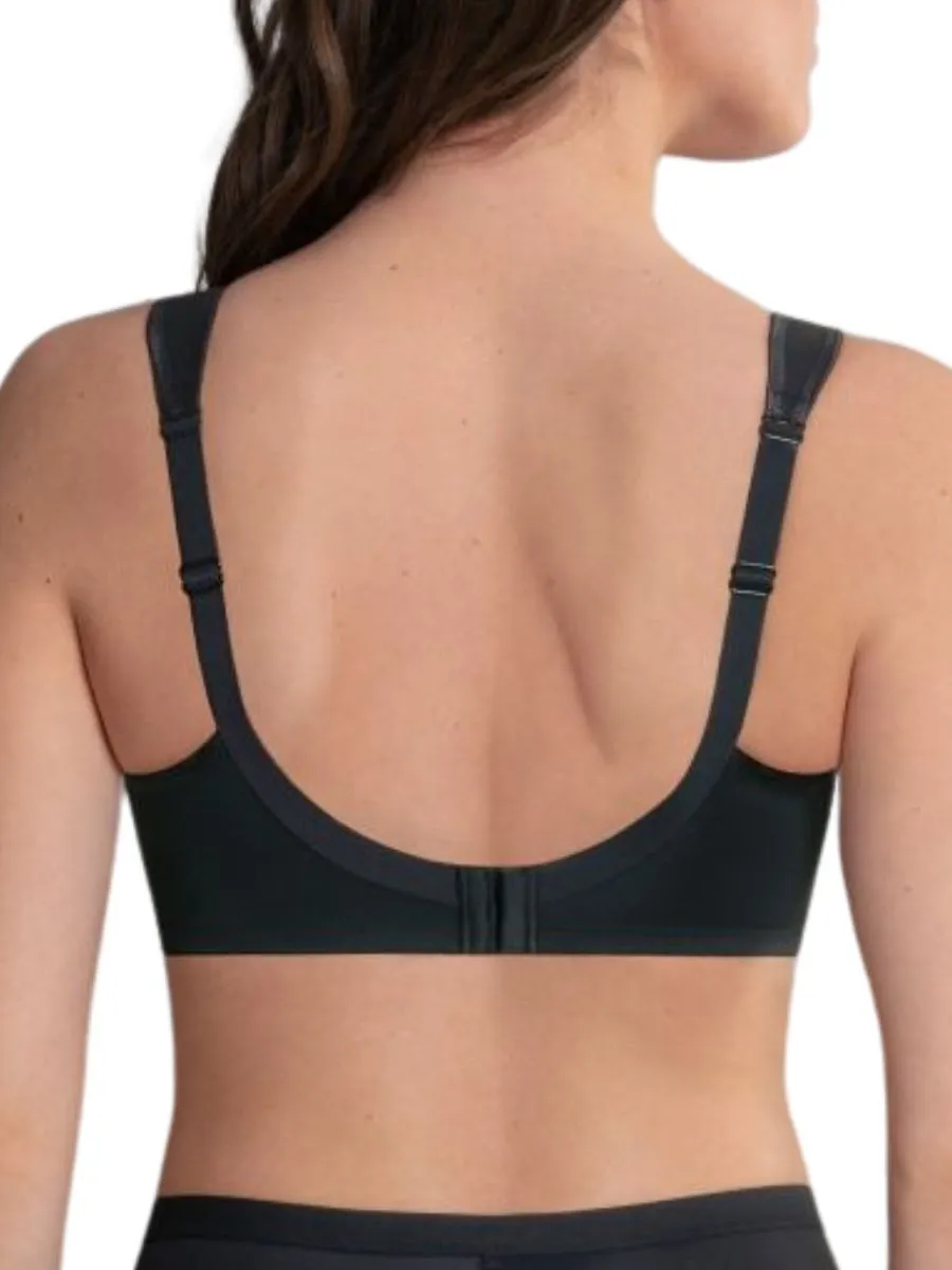 Clara Comfort Soft Bra - Black