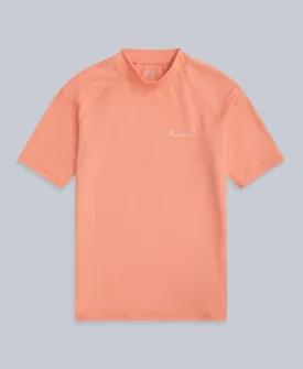 Daisy Womens Logo Rash Vest - Light Pink