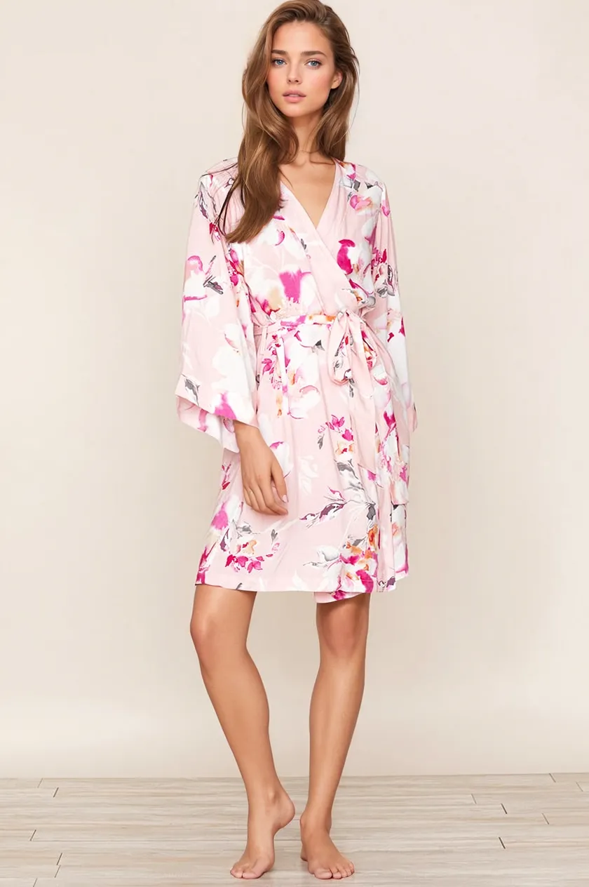 DREAM LOVER FLORAL ROBE
