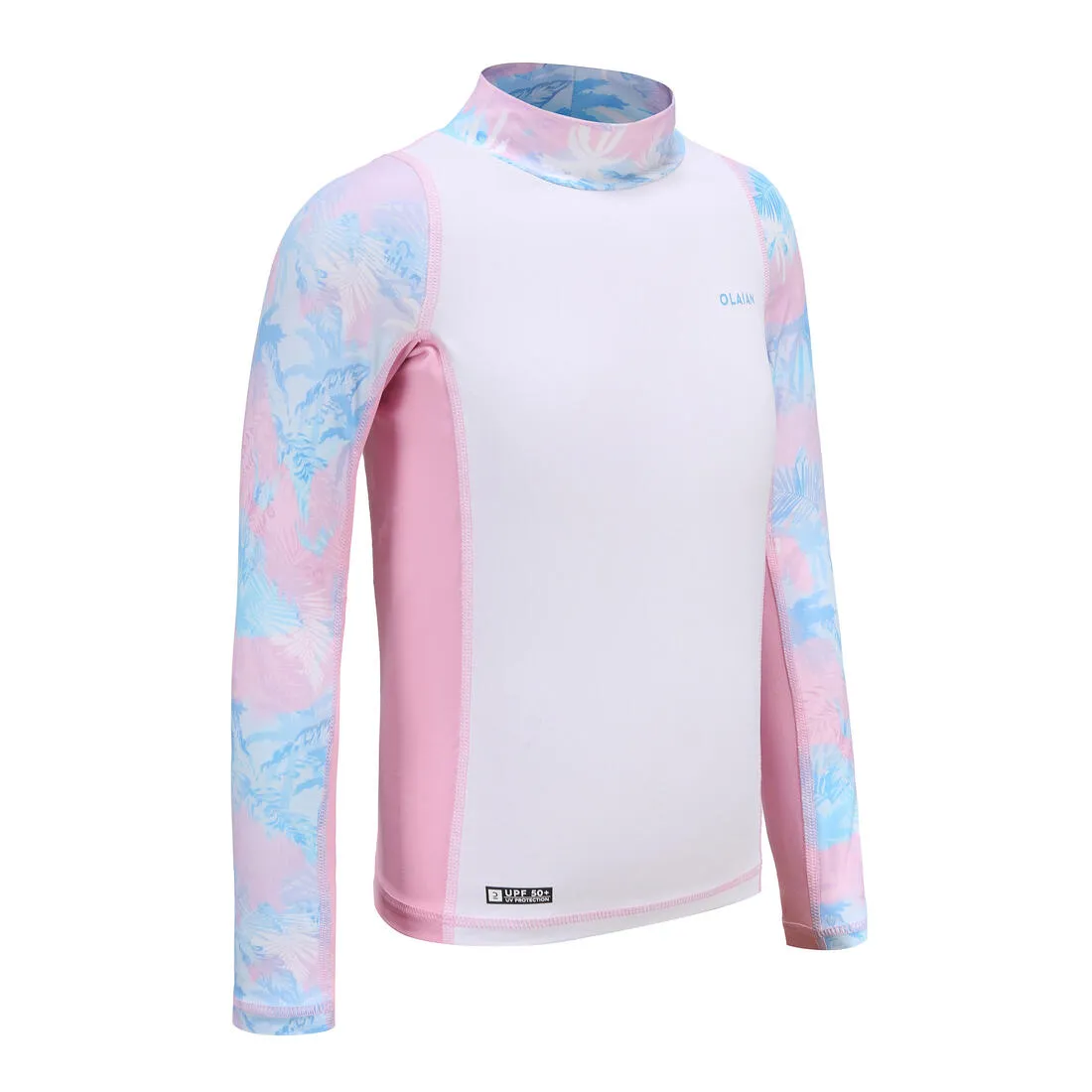 Girl's Rash Vest Long Sleeve - 500