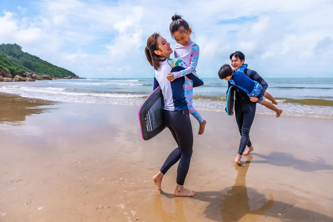 Girl's Rash Vest Long Sleeve - 500