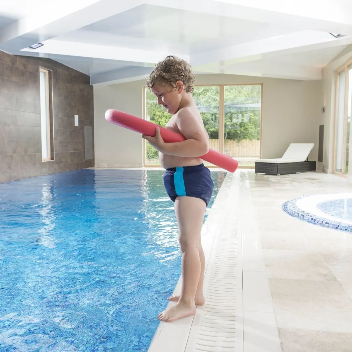 HiLINE Boys Incontinence Swim Trunks
