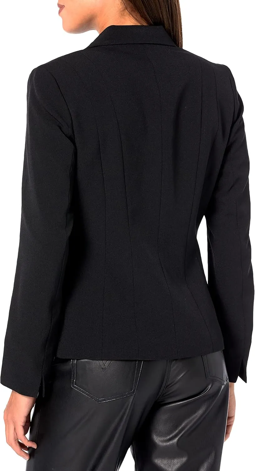 Kasper Women's Stretch Crepe One-Button Blazer