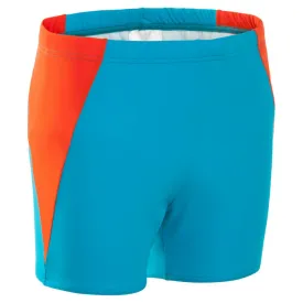 Kes-Vir Boys Incontinence Swim Shorties - Turquoise/Orange