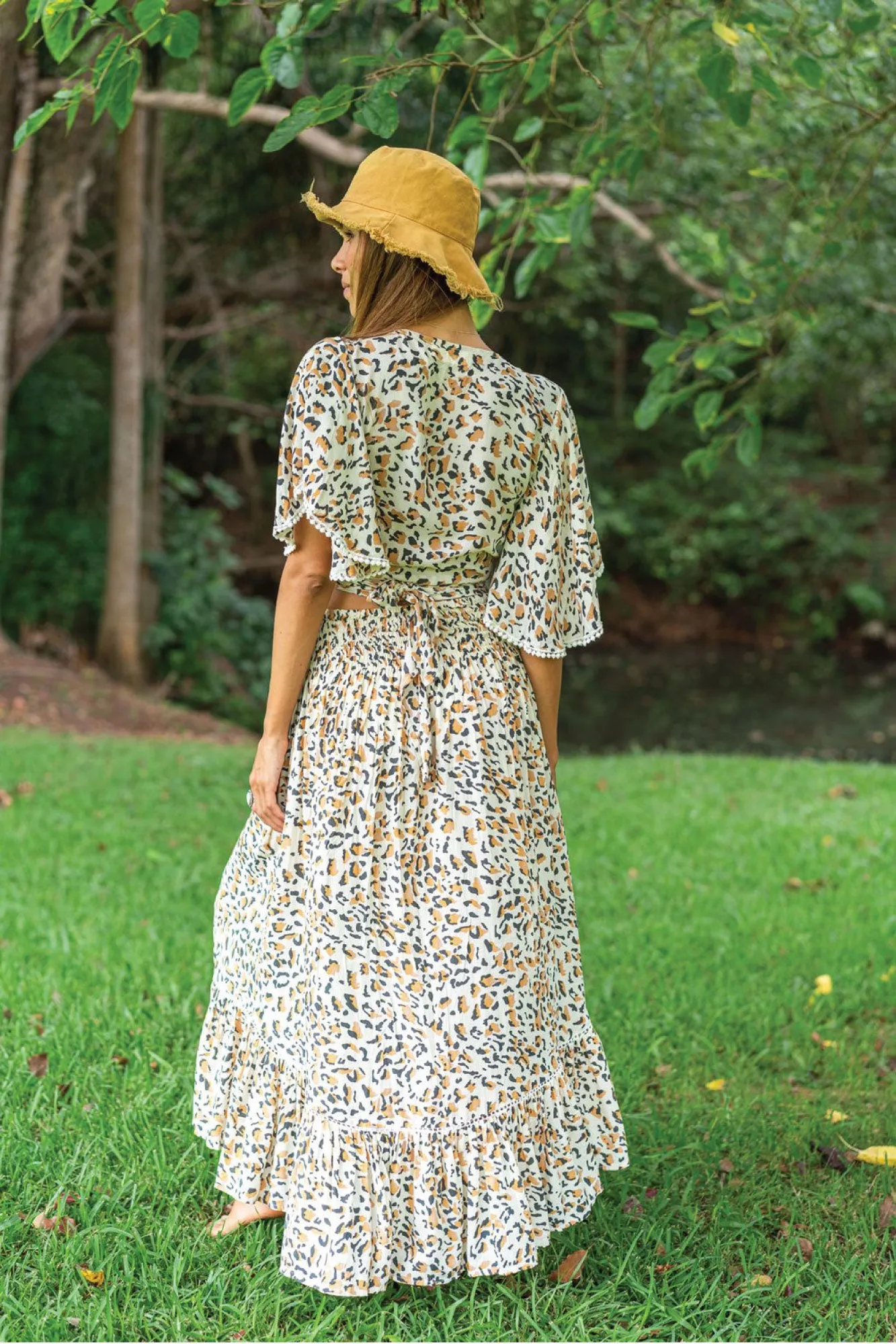 Leopard Maxi Skirt