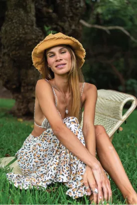 Leopard Maxi Skirt