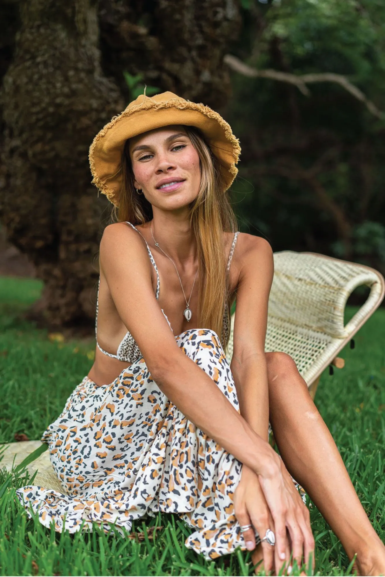 Leopard Maxi Skirt