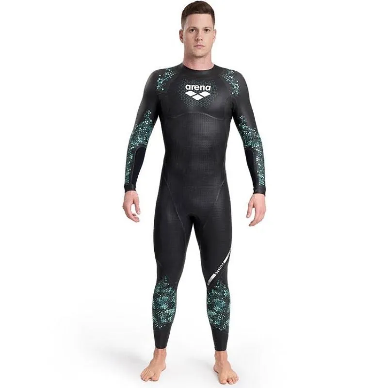 MEN'S POWERSKIN STORM WETSUIT - CORAL BLUE