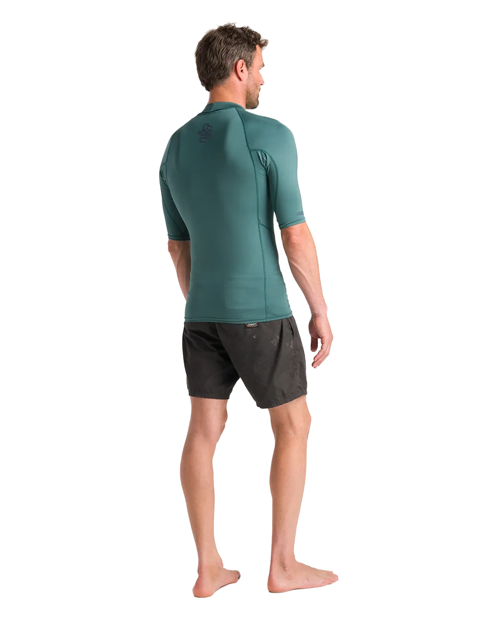 Nuwave Basics Rash Vest in Dark Sage