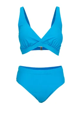Ruched Bust High Waist Bikini #158