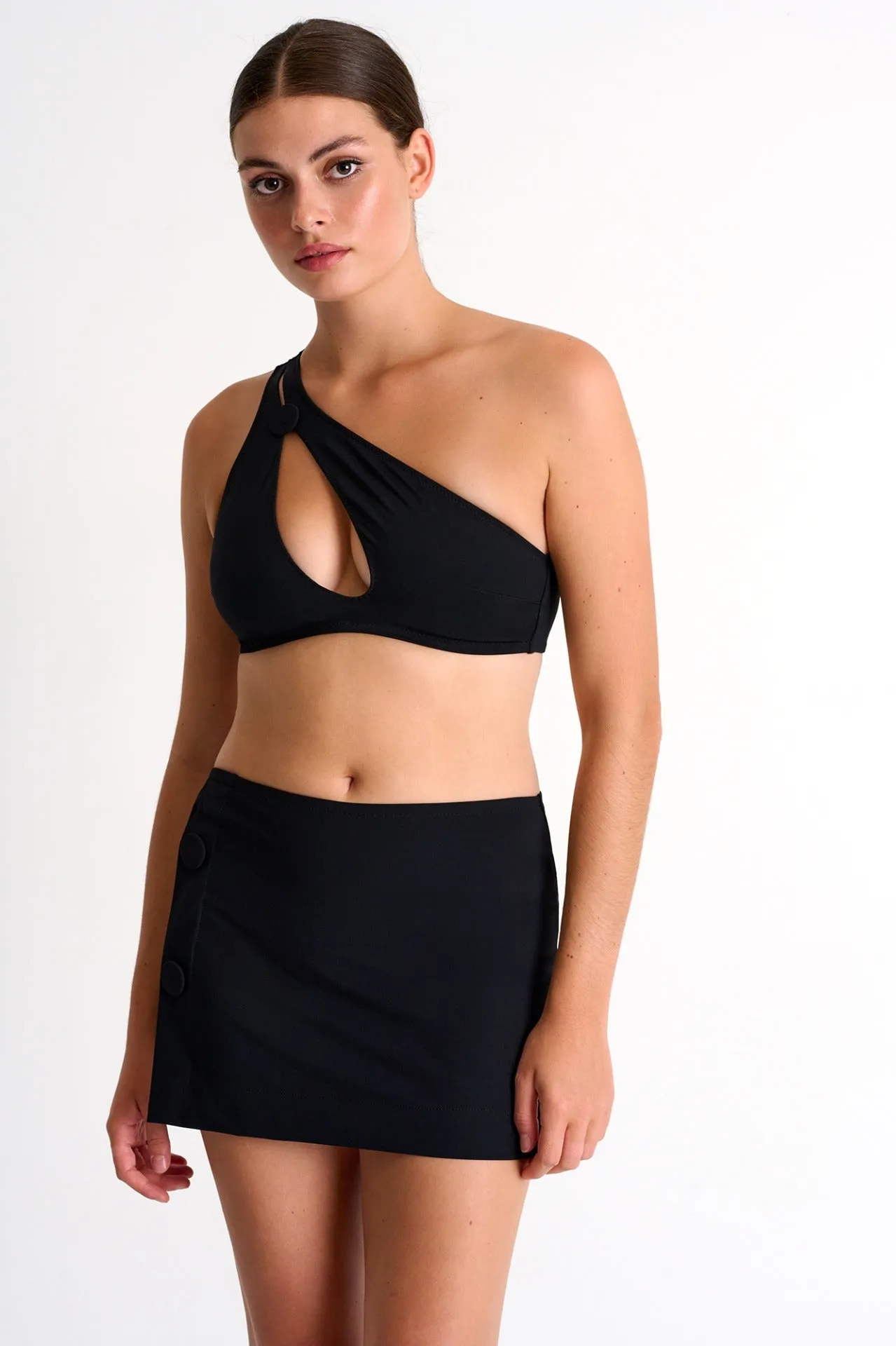 Shan Jessie Button Swim Skirt