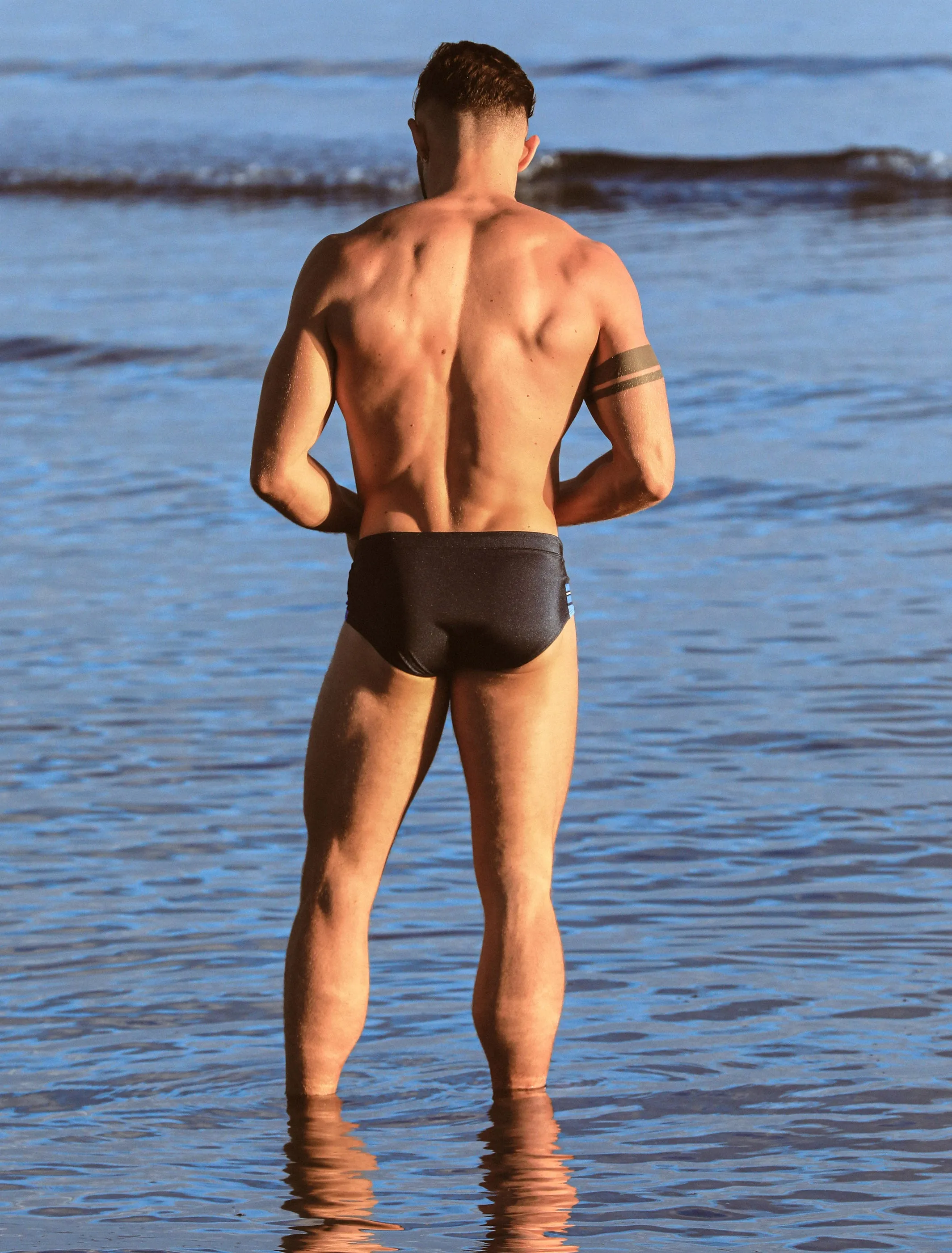 The Kute Edition: Swimming Sunga - Pacific Blue