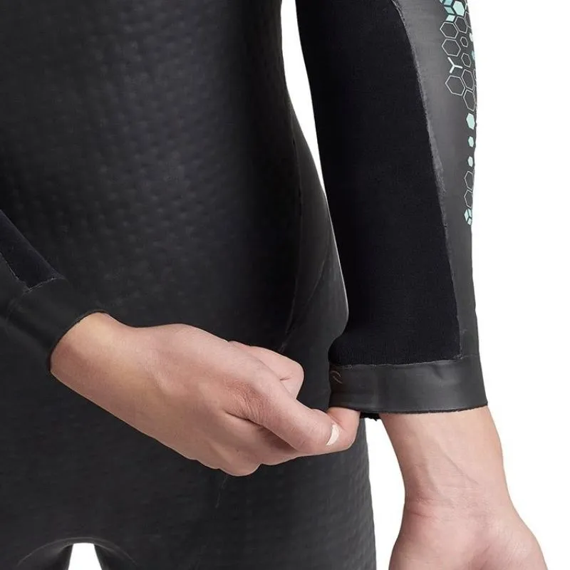 WOMEN'S POWERSKIN STORM WETSUIT - CORAL BLUE