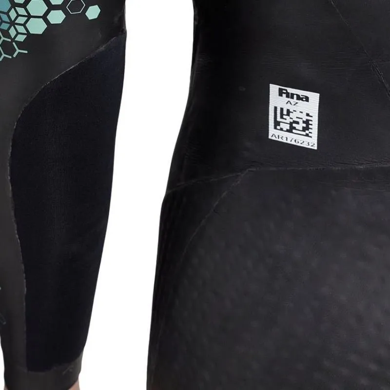 WOMEN'S POWERSKIN STORM WETSUIT - CORAL BLUE